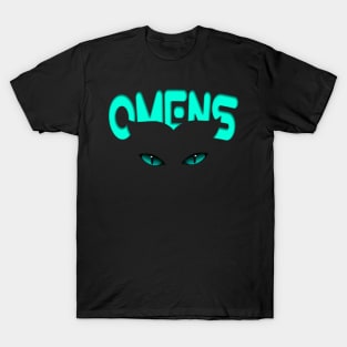 omens Cats Eyes Dark Shadow Lovers T-Shirt